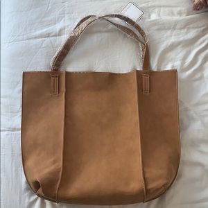 Shiraleah Chicago Large Tan Tote Bag